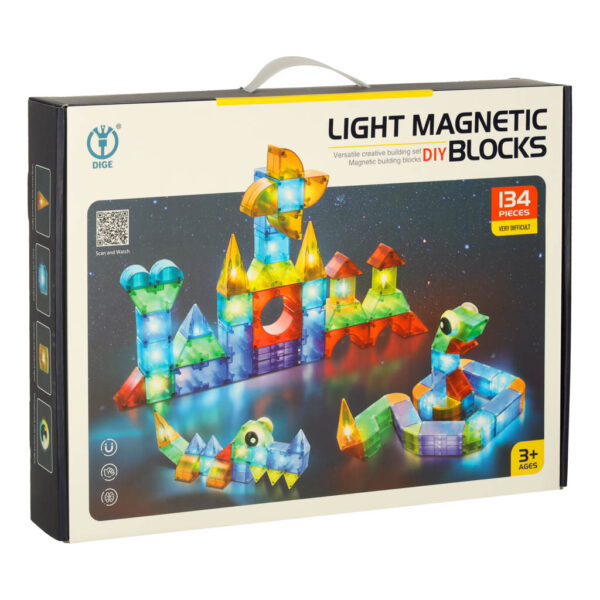 magnetinis LED 3D konstruktorius