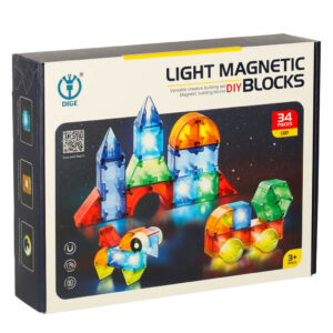 magnetinis LED 3D konstruktorius